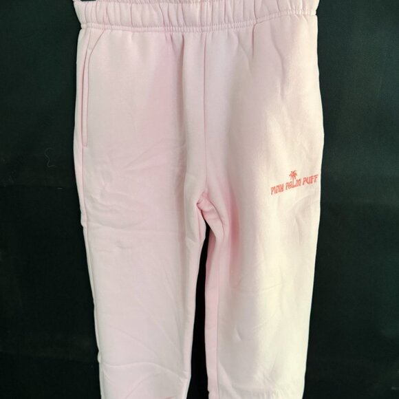 Pink Palm Puff XSR Pink sweat pants - Picture 1 of 4